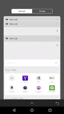 Browser android App screenshot 1